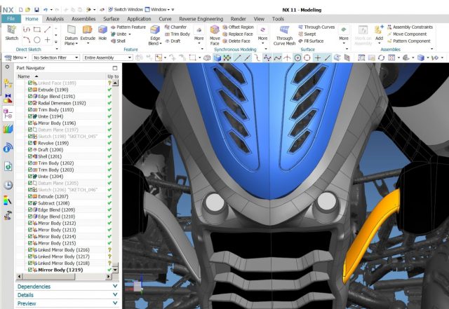 progettazione mandrino solubile