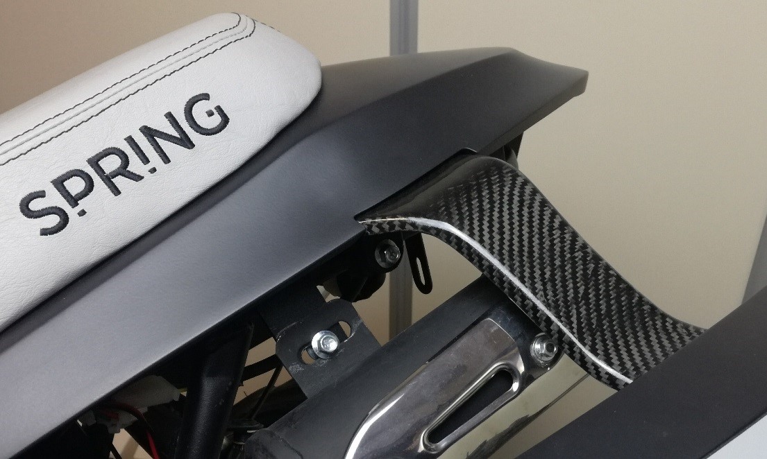 stampo per un supporto in carbonio